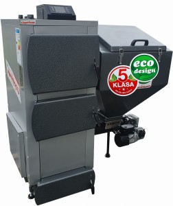Kocioł c.o. 10kW ogrzewa 50-100m2 KG-ECO z podajnikiem ślimakowym Pancerpol na ekogroszek Ciepłomax Pleszew 5 klasa / Ecodesign