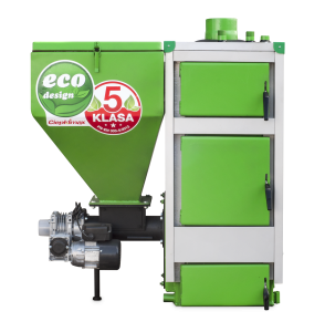 Kocioł c.o. 20kW ogrzewa 120-180m2 KG-ECO z podajnikiem ślimakowym Pancerpol na ekogroszek Ciepłomax Pleszew 5 klasa / Ecodesign (BEZ STEROWNIKA)