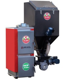 Kocioł c.o. 10kW ogrzewa 60-100m2 PEL-EKO-5 ( TECHNIX -PEL ) z podajnikiem na pellet drzewny Kotły Pleszew 5 klasa / Ecodesign +z apalarka Palnik sv200 sterownik Argos Black PID PODWYŻSZONY STANDARD