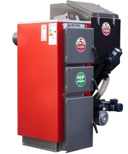 Kocioł c.o. 19KW ogrzewa 130-190m2 PEL-EKO-5 ( TECHNIX -PEL ) z podajnikiem na pellet drzewny Kotły Pleszew 5 klasa / Ecodesign +z apalarka Palnik sv200 sterownik Argos Black PID PODWYŻSZONY STANDARD