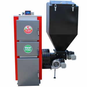 Kocioł piec c.o. Technix Pell Lux na pellet 24kW do240m2 z podajnikiem Technix sv300 + zapalarka, atesty 5 klasa, Ecodesign, A+ Kotły Pleszew