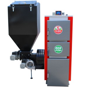 Kocioł piec c.o. Technix Pell Lux na pellet 15kW do150m2 z podajnikiem Technix sv300 + zapalarka, atesty 5 klasa, Ecodesign, A+ Kotły Pleszew