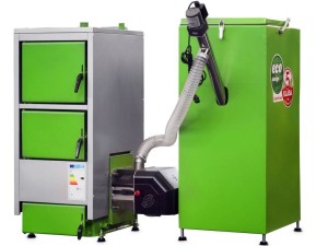 Kocioł c.o. 20kW ogrzewa 120-180m2 KG-P z podajnikiem na pellet drzewny Ciepłomax Pleszew 5 klasa / Ecodesign +zapalarka